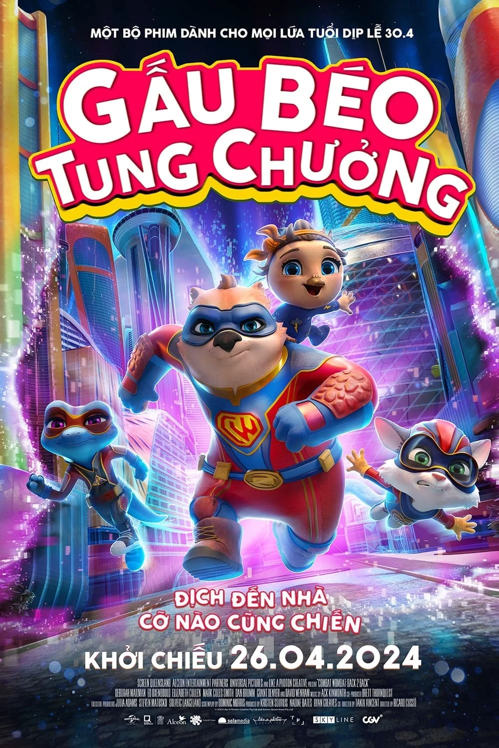 Gấu Béo Tung Chưởng 2024